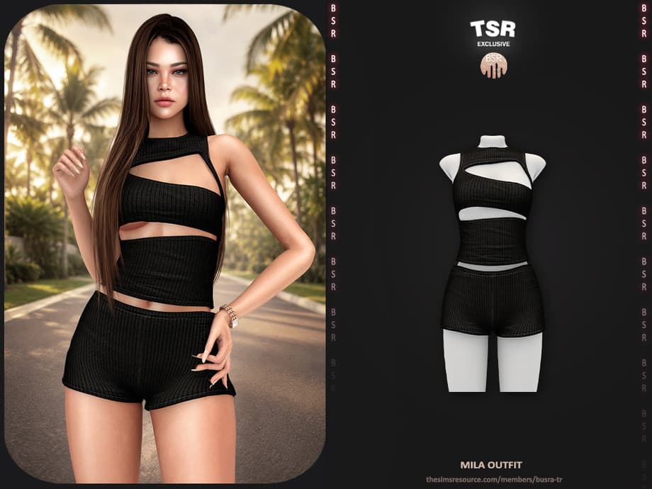 Скриншот мода Комплект Mila Outfit